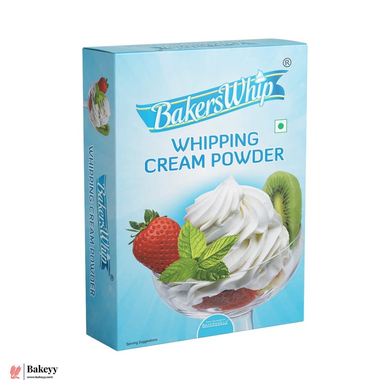 BakersWhip Whipping Cream Powder | Instant Whip Topping for Cakes, Pastries & Desserts  450g