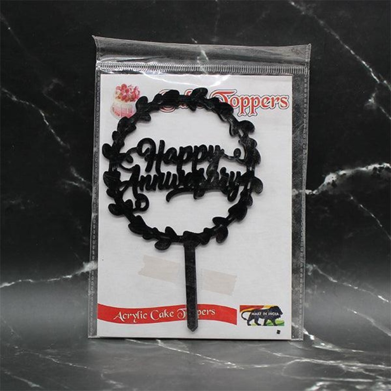 Cake Topper | Happy  Anniversary