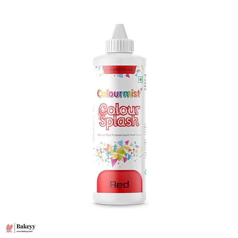 Colourmist Red Liquid Food Color  Premium Edible Gel for Cakes, Desserts & Frosting