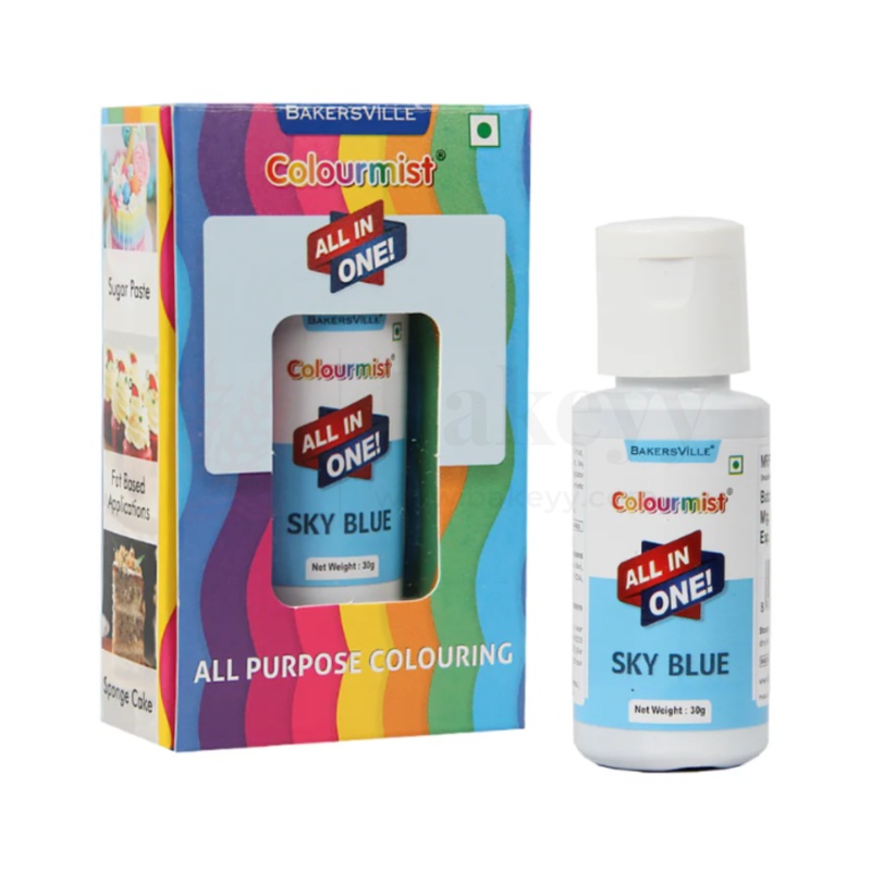 Colourmist Sky Blue | All-in-One Edible Food Colour  30ml