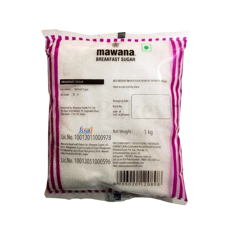 Mawana Breakfast Sugar 1kg