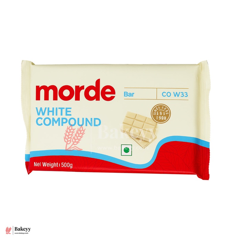 Morde White Compound Chocolate Bar  500g