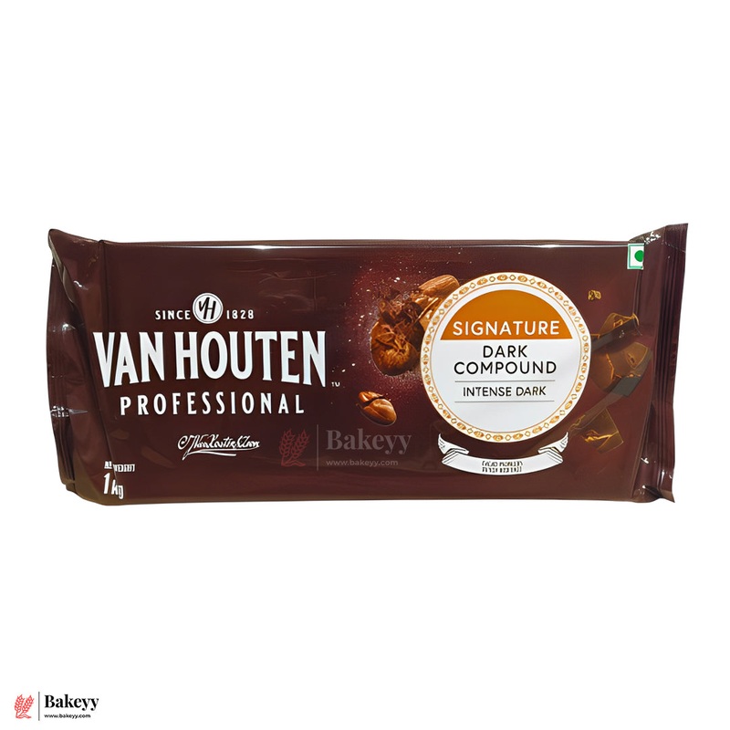 Van Houten Professional Signature Dark Compound  1kg | Intense Dark Chocolate