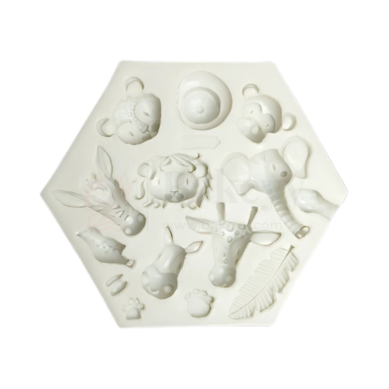 101 | Animals Theme Silicone Mould - 1 Piece