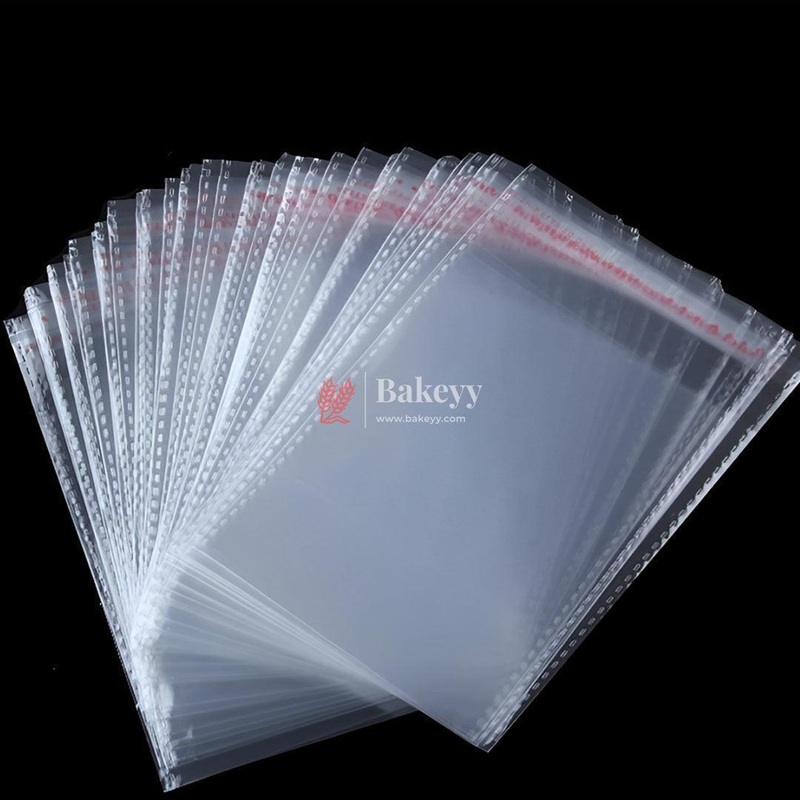 4x6 Inch | Cellophane Bags Transparent  Self Sealing Envelope Crystal Bag  | Pack of 100