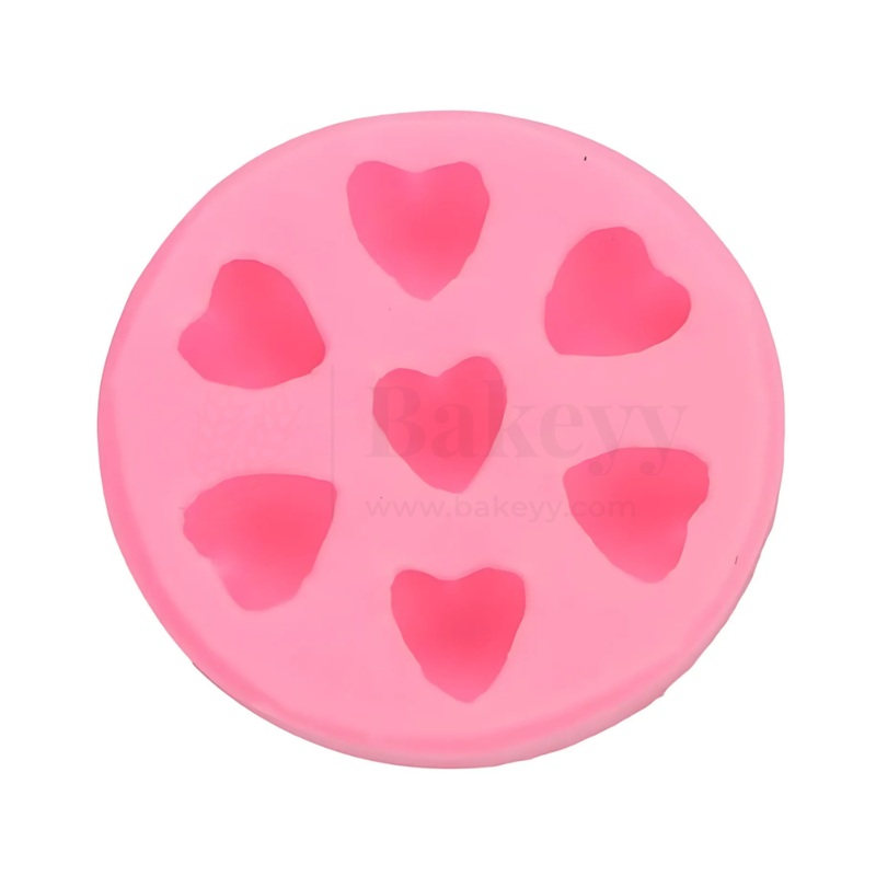 545 | Hearts Shapes Silicone Mould - 1 Piece