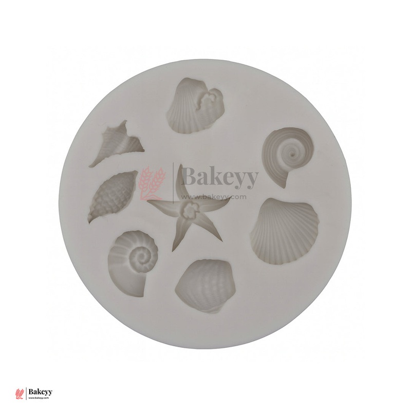 553 | Ocean Silicone Fondant Mould | 7cm