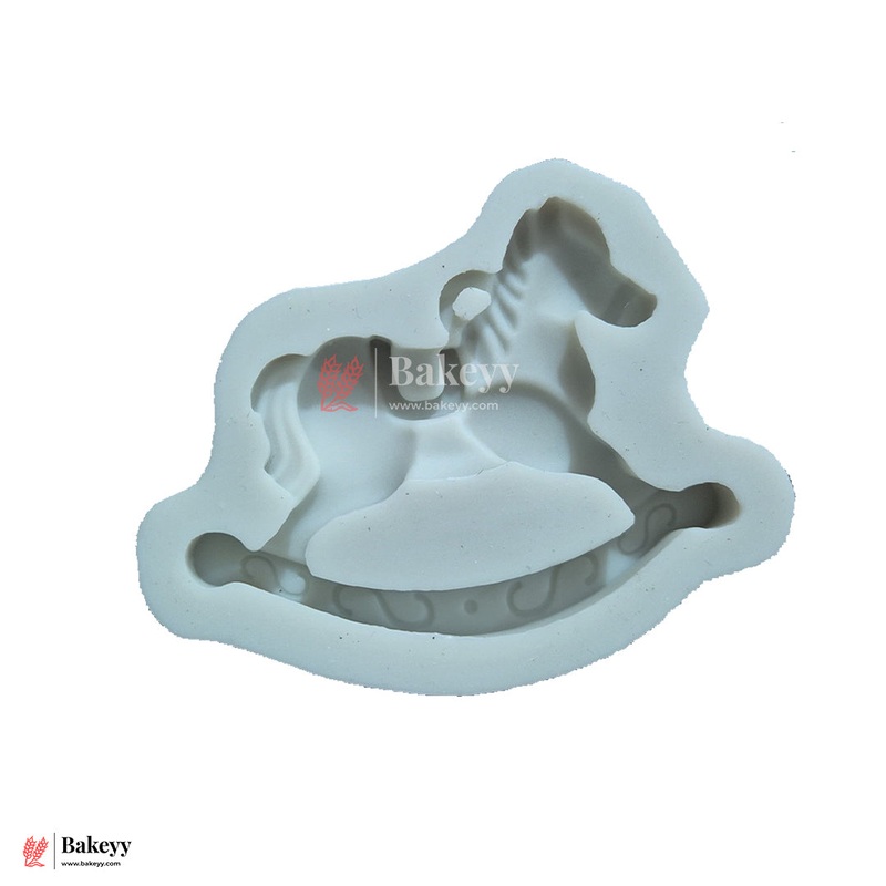554 |  Rocking Horse Design Silicone Mould - 1 Piece