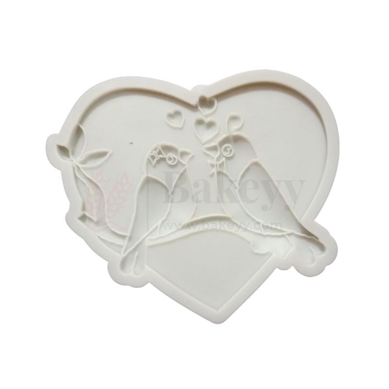 584 | Love Birds Shape Silicone Mould - 1 Piece