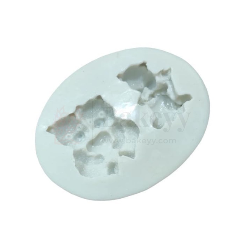 585 | Teddy Shape Silicone Mould - 1 Piece