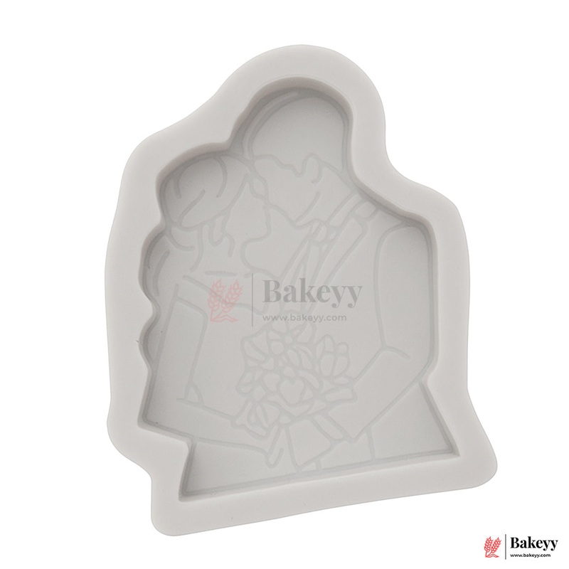590 Bride & Groom Shape Fondant Mould - 1 Piece