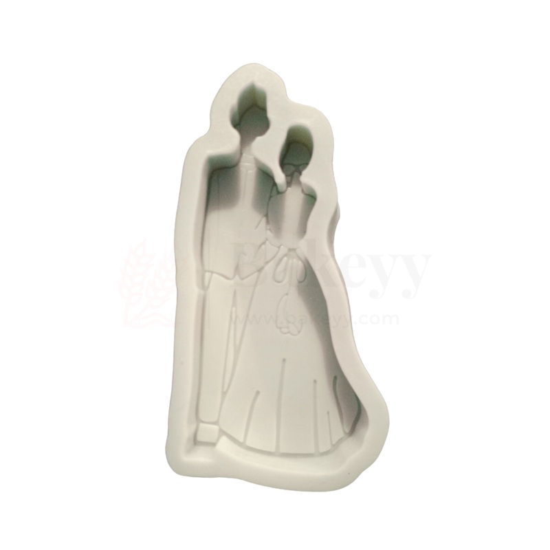 591 | Wedding Couple Silicone Mould - 1 Piece