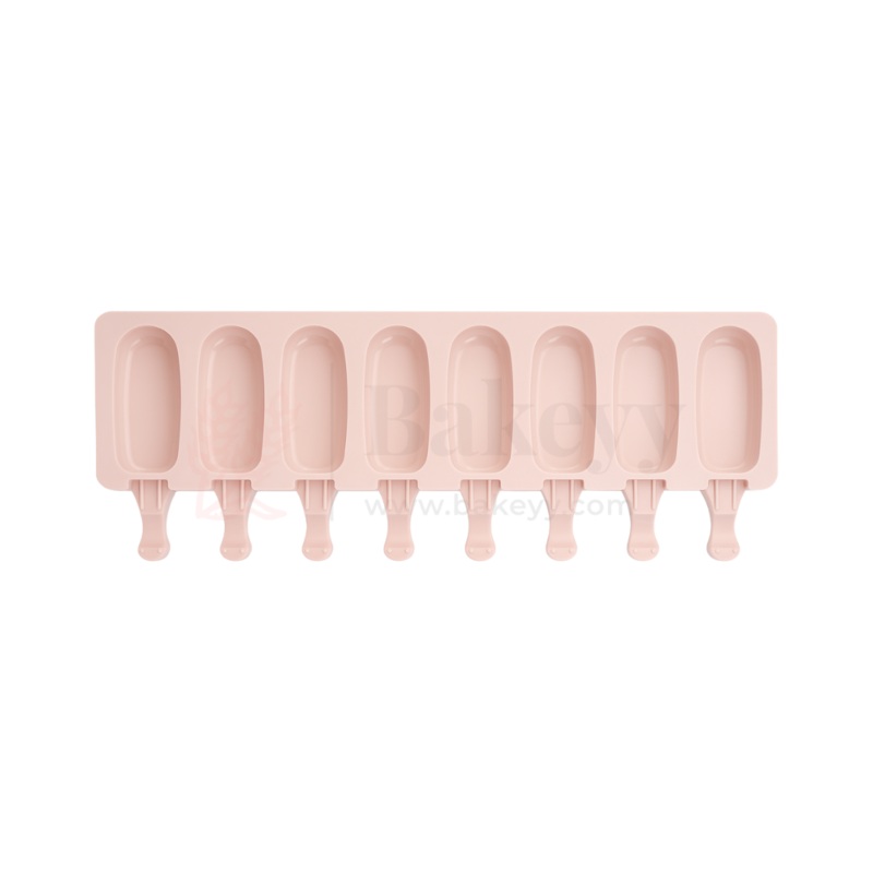 8-Cavity | Silicone Popsicle Mould Small | Reusable Non-Stick - 1 Piece