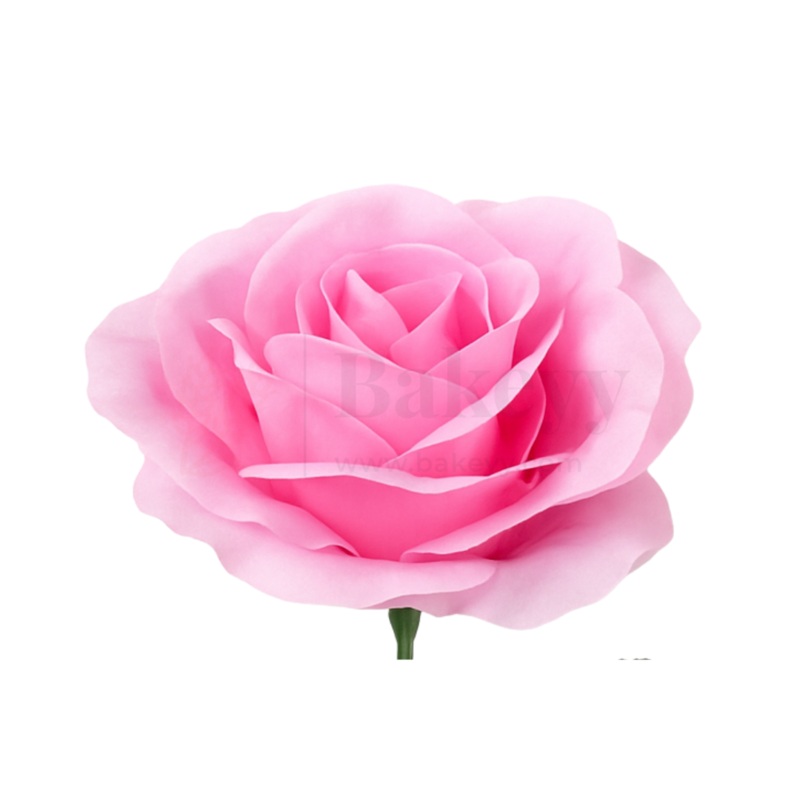 8cm | Light Pink Artificial Rose - Pack of 10