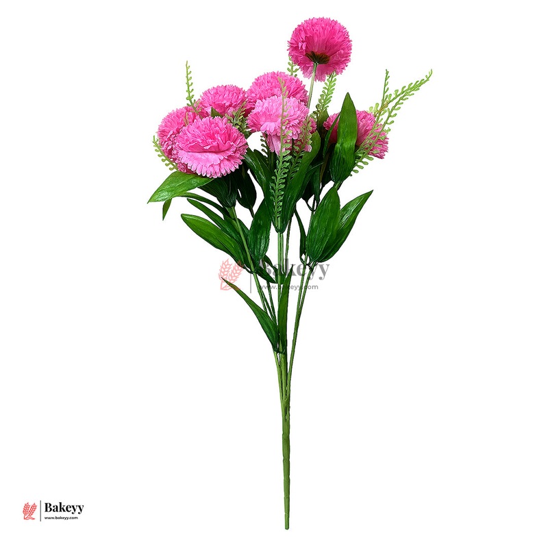 Artificial Daliya Bunch  Pink (9 Heads)