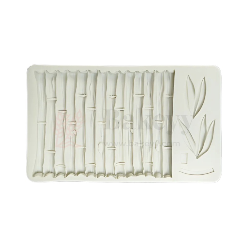 Bamboo Fence Shape Silicone Fondant Mould - 1 Piece