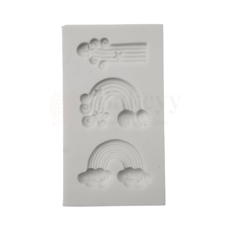 Rainbow Shape Fondant Mould - 1 Piece