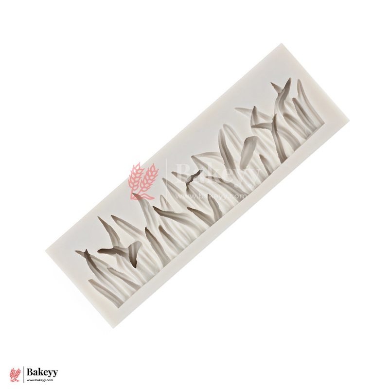 Tall Grass Design Shape Silicone Fondant Mould - 1 Piece