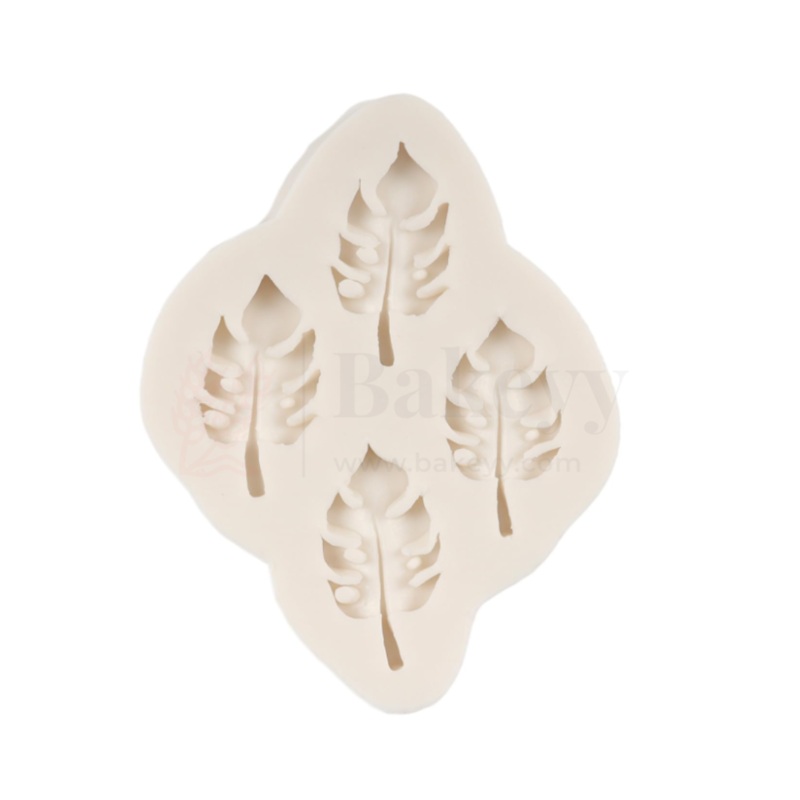 Tropical Leaf Silicone Fondant Mould - 1 Piece