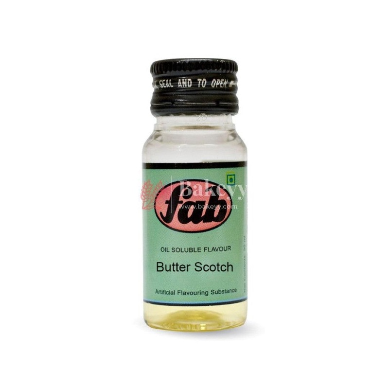 FAB Butter Scotch Oil Soluble Flavour  30ml