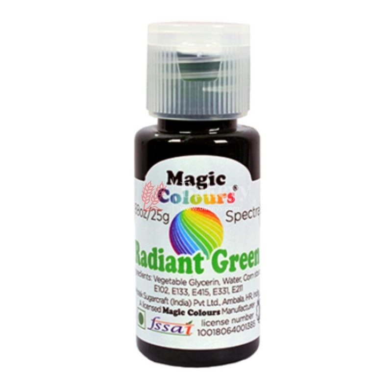 Radiant Green | Magic Colours | Icing Gel Colour | 25g