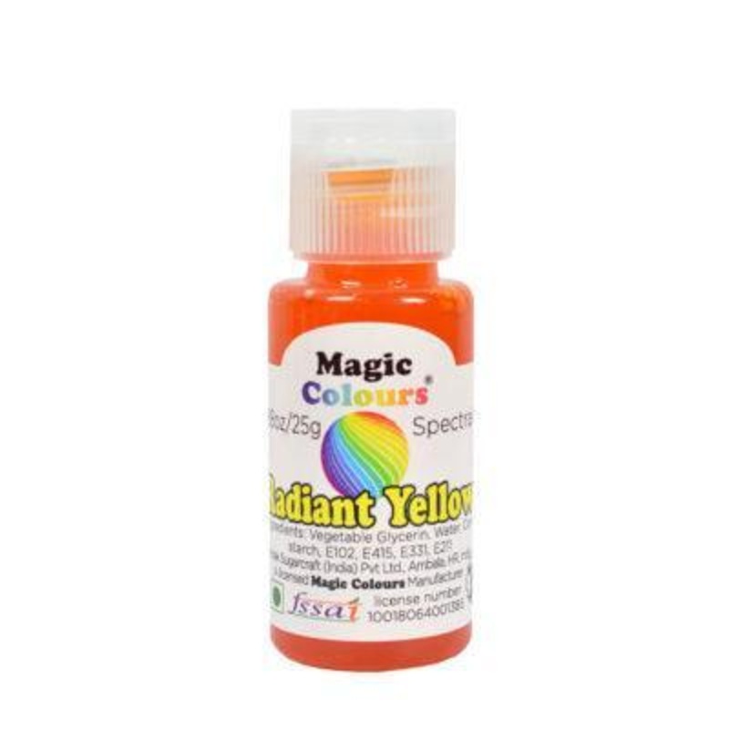 Radiant Yellow | Magic Colours | Icing Gel Colour | 25g