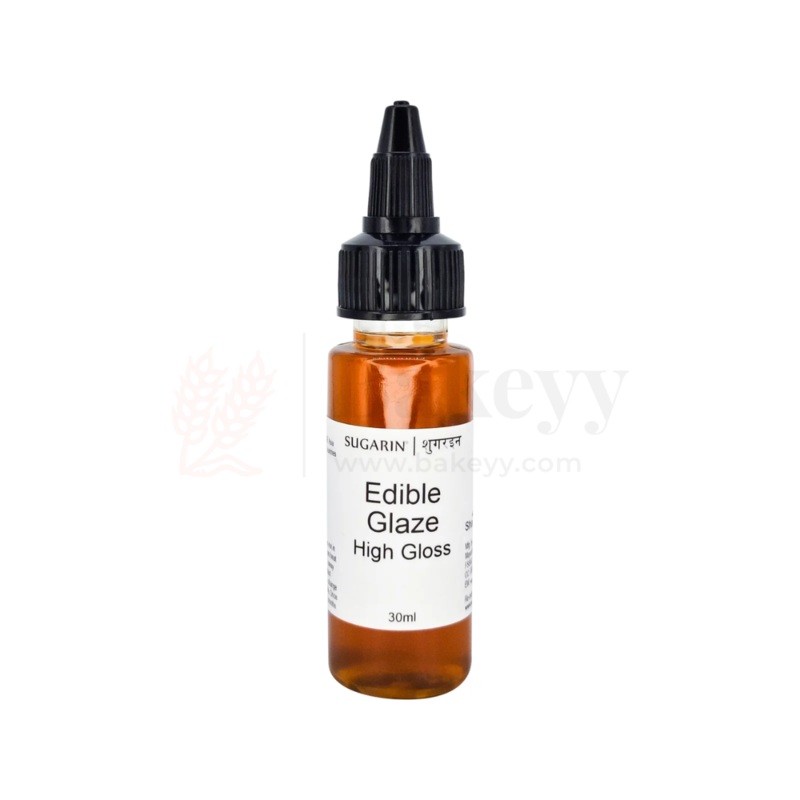 Sugarin Edible Glaze  High Gloss Finish | Oil-Based Food Glaze - 30ml