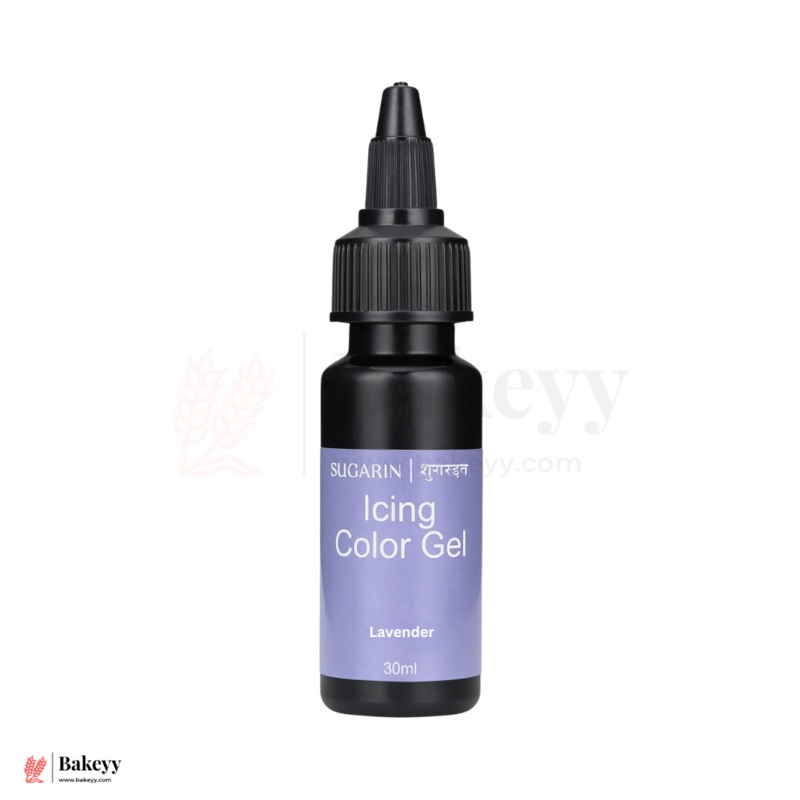 Sugarin Lavender Icing Color Gel  30ml | Vibrant Food Gel Color for Cakes, Fondant & More