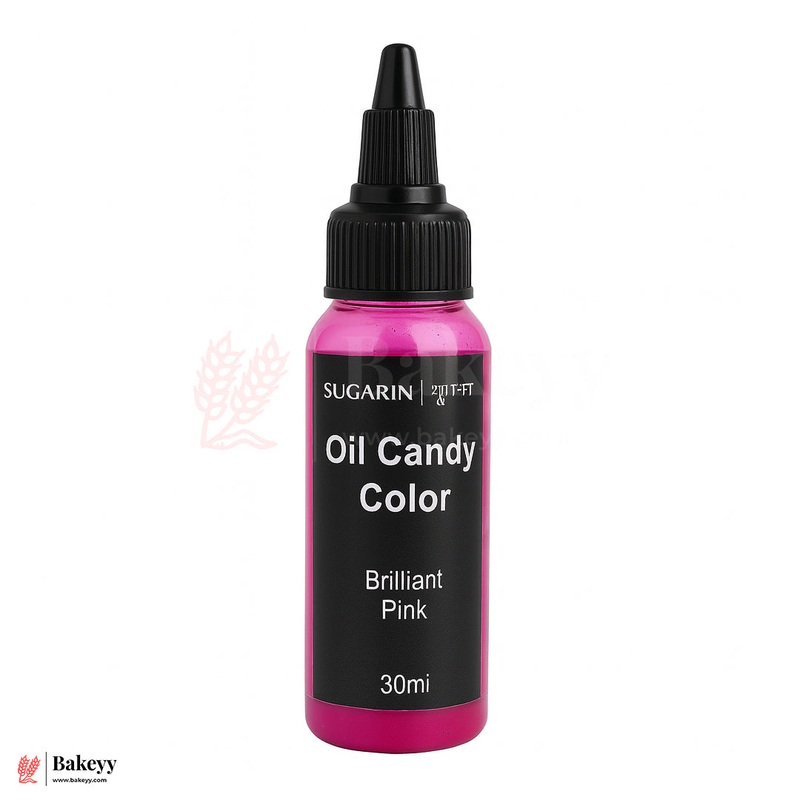 Sugarin Oil Candy Color   Brilliant Pink |30ml Food Grade Concentrated Color