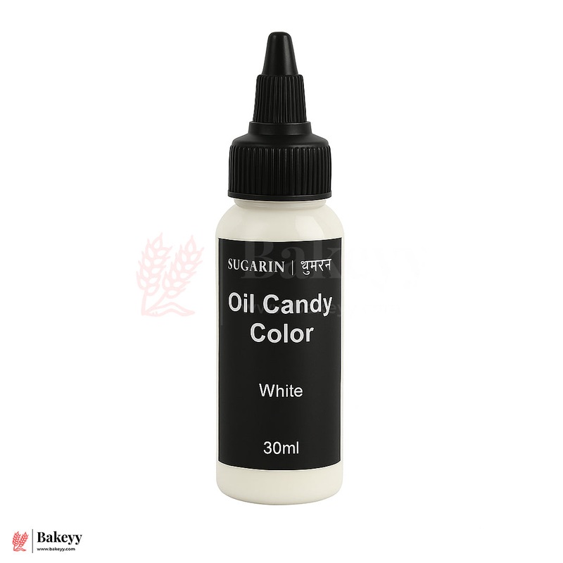 Sugarin Oil Candy Color  White |30ml Food Grade Concentrated Color