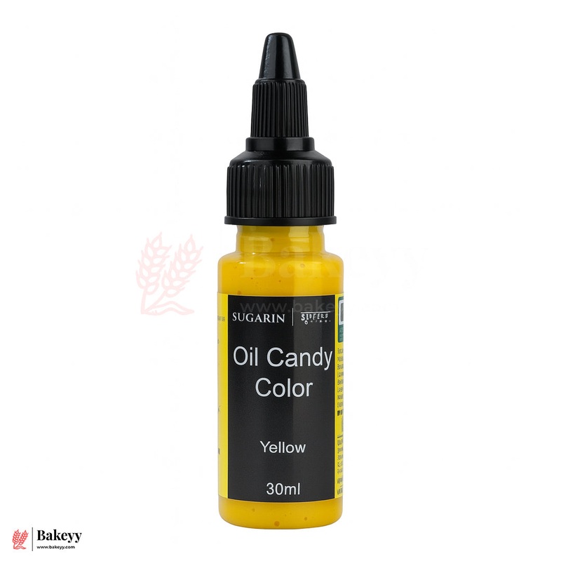 Sugarin Oil Candy Color  Yellow |30ml Food Grade Concentrated Color
