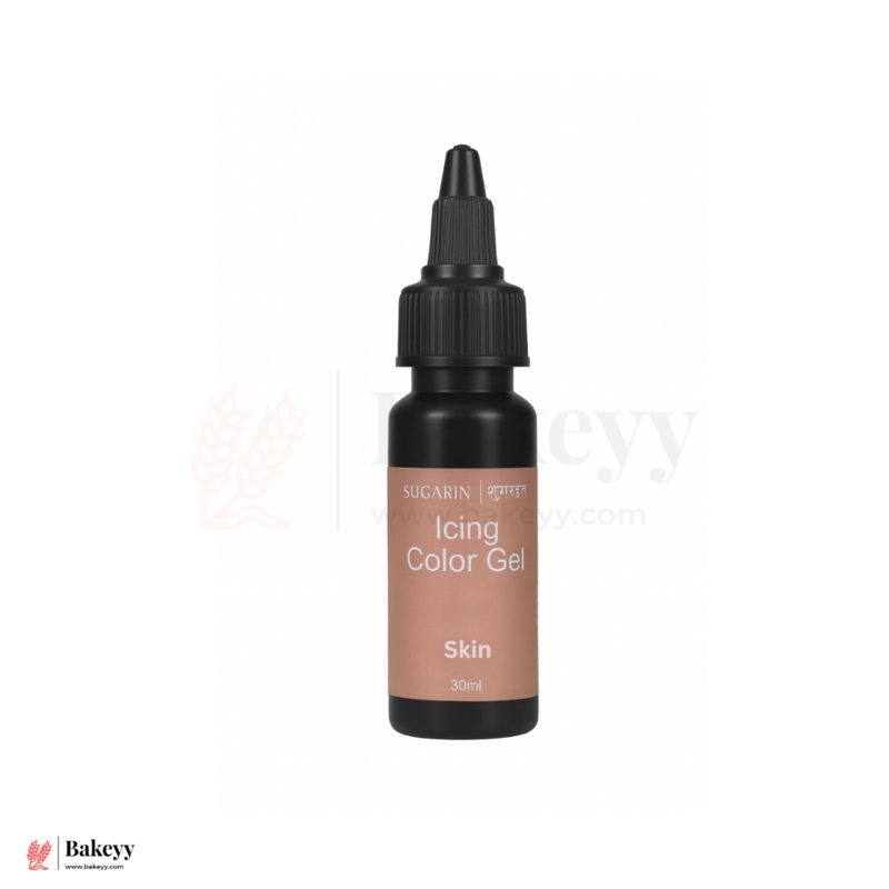 Sugarin Skin Icing Color Gel  30ml | Vibrant Food Gel Color for Cakes, Fondant & More