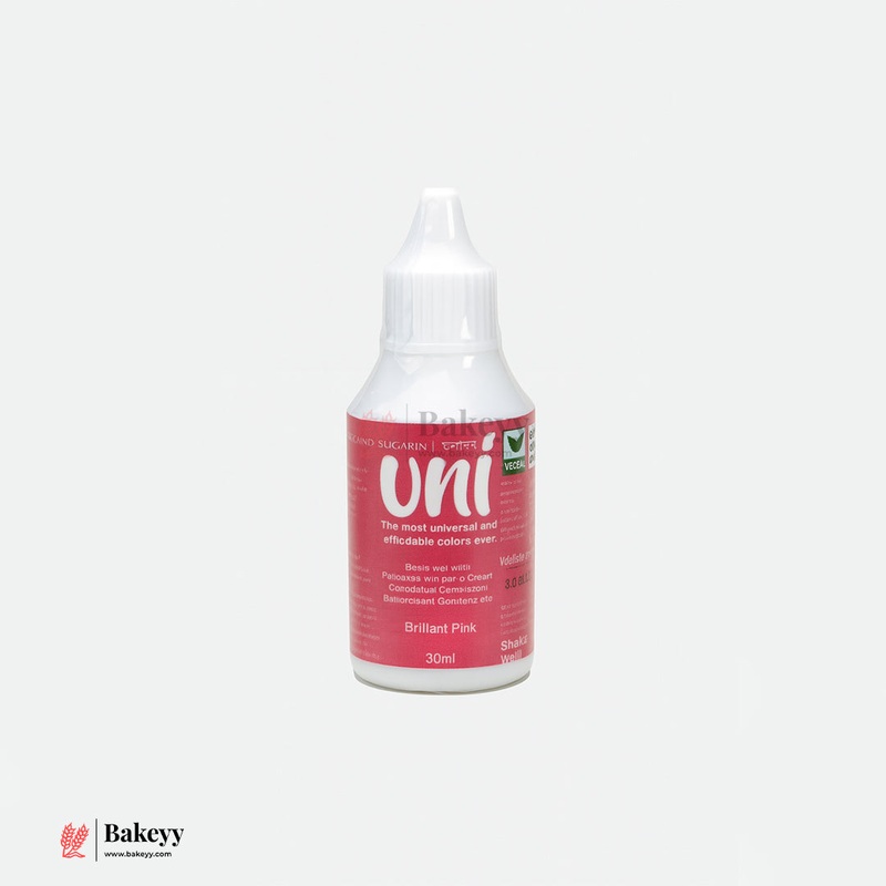 Sugarin UNI Hybrid Edible Food Colour  Brilliant Pink