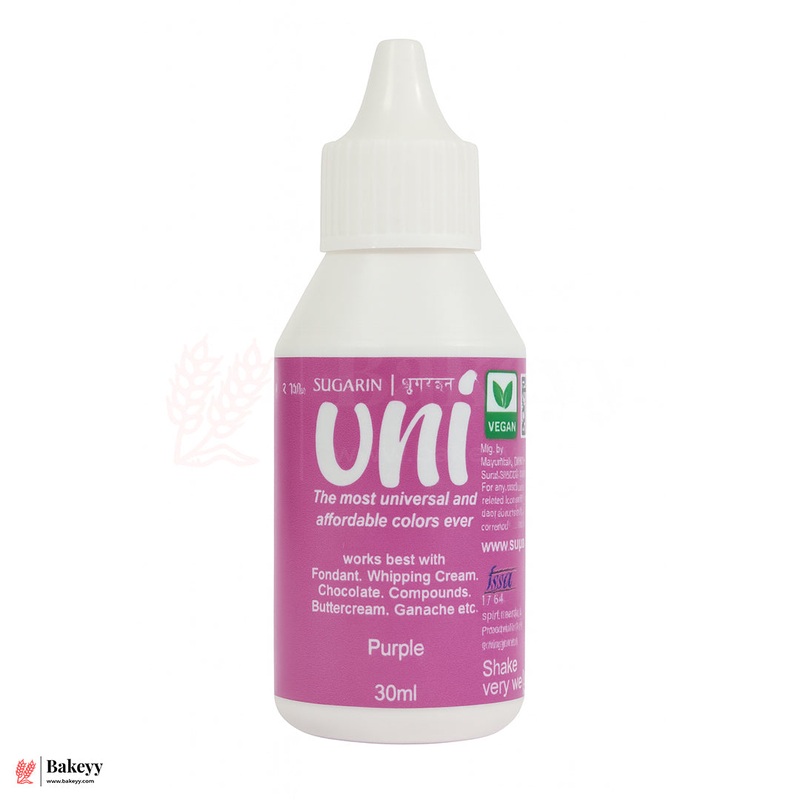 Sugarin UNI Hybrid Edible Food Colour  Purple