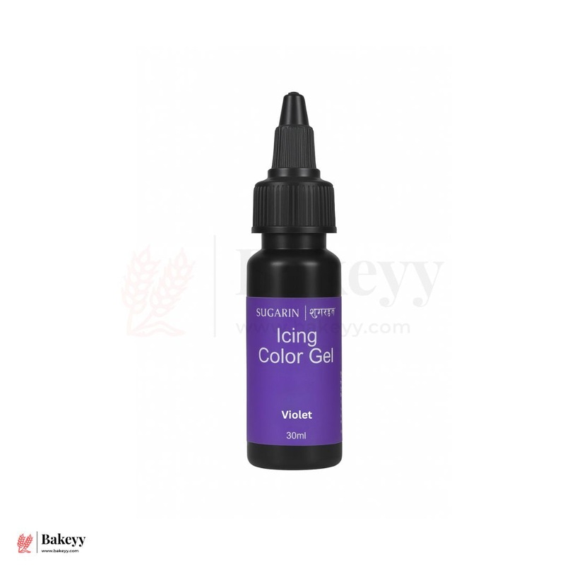 Sugarin Violet Icing Color Gel  30ml | Vibrant Food Gel Color for Cakes, Fondant & More