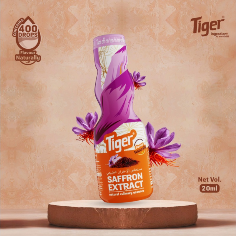 Tiger Saffron Extract  Natural Culinary Essence | 20ml