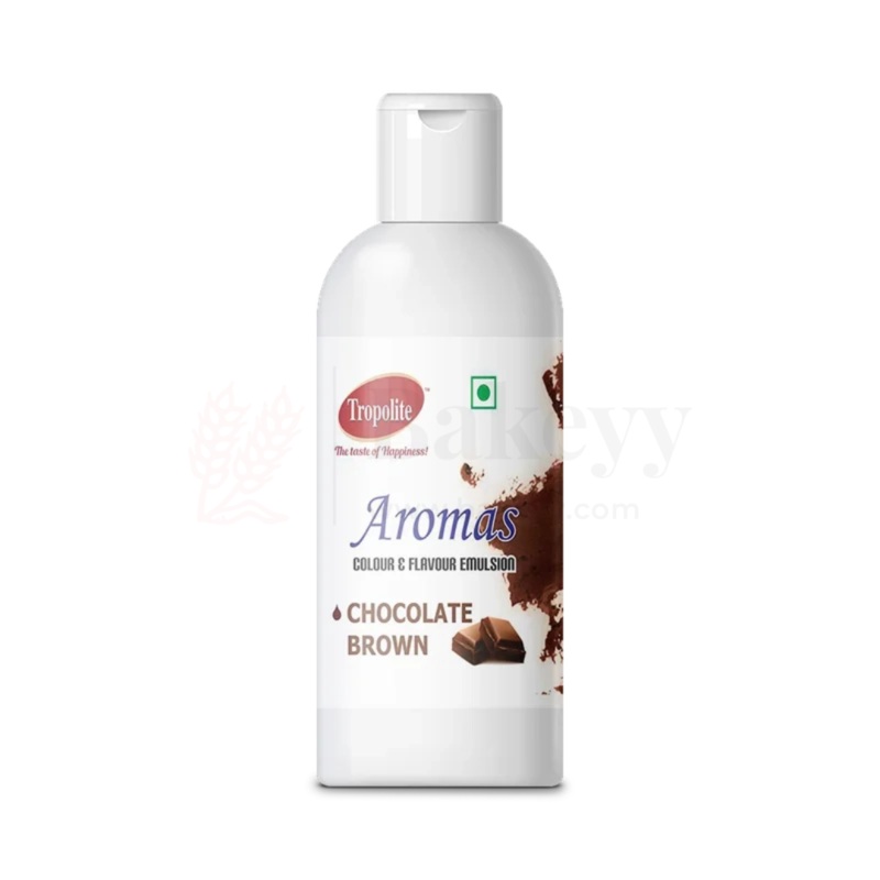 Tropolite Aromas Chocolate Brown  Colour & Flavour Emulsion | 50g