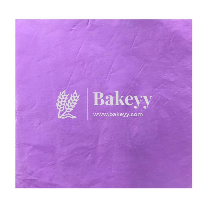 Aluminium Chocolate Wrappers | Baby Purple Colour | Pack Of 200