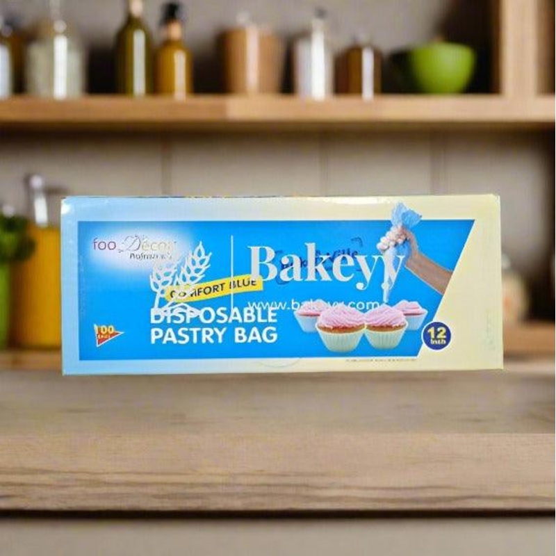 Antislip Blue Disposable Pastry Bag 12 inch (5 Pieces)