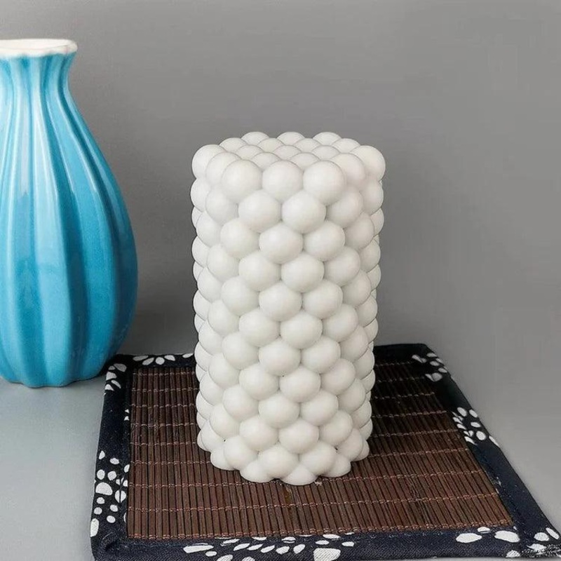 Bubble Pillar Candals Silicone Mould | Cake Mould Fondant Decorating Cake