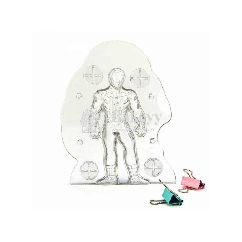 Polycarbonate 3D Spiderman Chocolate Mould