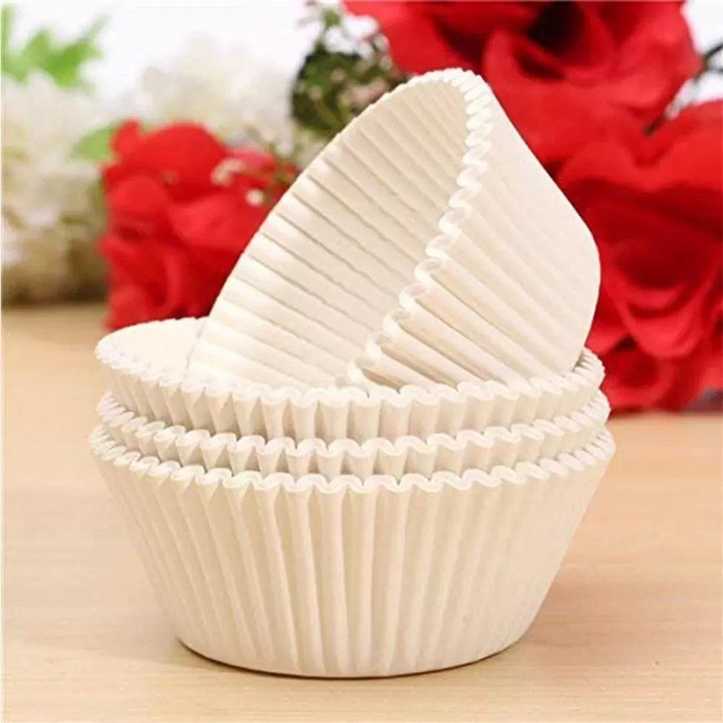 Size 9 White Colour Cupcake Liners | 1000 pcs | Baking Cup