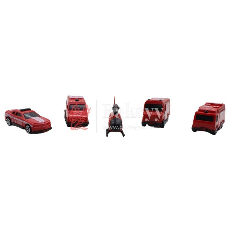 5 Pieces Set Disney Fire & Rescue | Doll Cake Topper