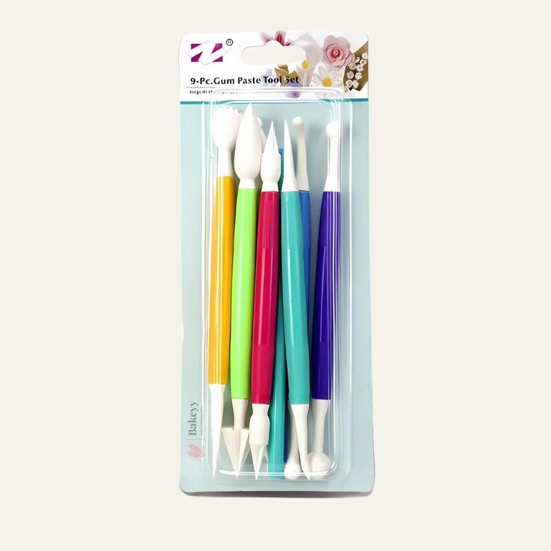 9 Pieces Clay Tools| Sculpting Tools for Fondant and Cookies| 1 Packet
