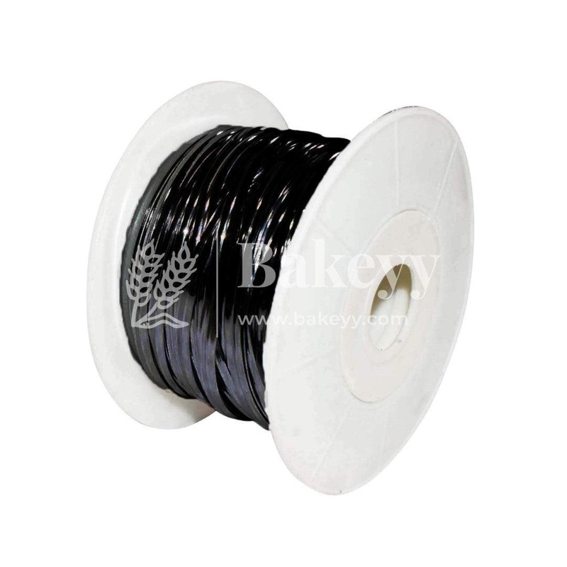 Black Aluminum Twist Ties | Twister Roll Blue 100 Yards | Twister For Chocolate Packaging