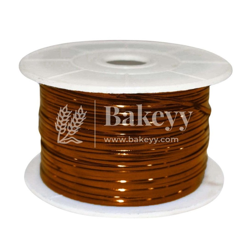 Brown Aluminium Twist Ties | Twister Roll Blue 100 Yards | Twister For Chocolate Packaging