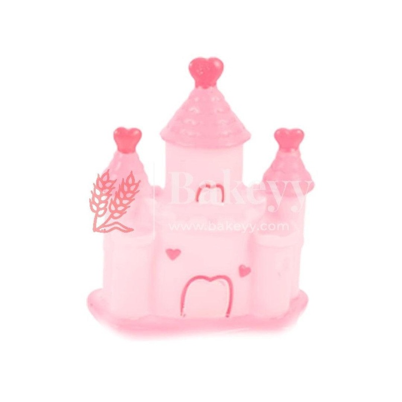 Castle Fairy Tale Cake Topper Pink | Doll Cake Topper