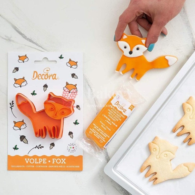 Fox Shape Cookie Cutter| 1 Piece| Perfect for Baking and Craft Projects