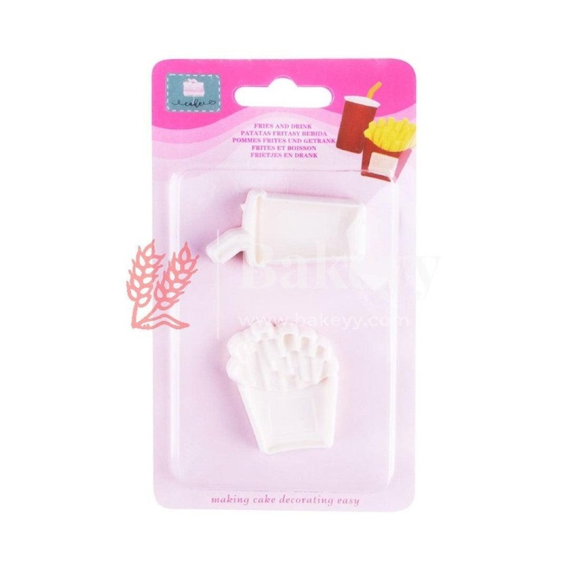 Fries And Drinks Cookie Cutter set| Set of 2