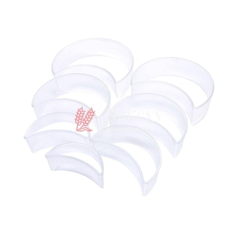 Half moon shape Cookie Cutter | Set of 7